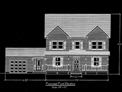 proposed front elevation